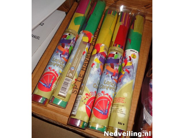 48x handmatige confettiwerper - afbeelding 2 van  3