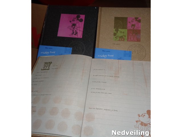 48x henza disney vriendenboekje mickey - afbeelding 3 van  3