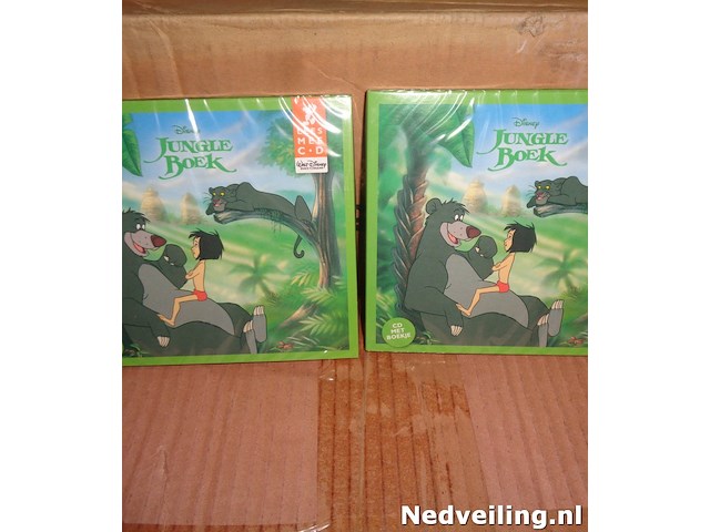 48x lees mee cd disney jungle boek - afbeelding 1 van  3