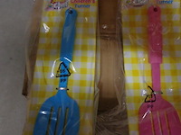 48x nylon spatel voor kinderen 2 assori - afbeelding 2 van  5