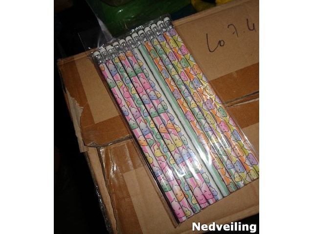 48x potlood neon pooh - afbeelding 3 van  3