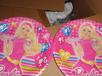 48x set van 8 bordjes barbie 23cm - afbeelding 3 van  3