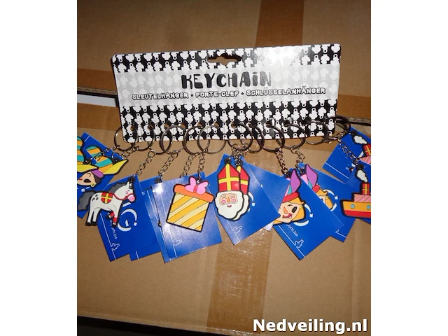 48x sinterklaas sleutelhangers - afbeelding 3 van  3