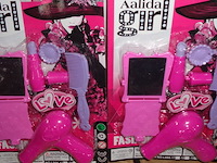 48x speelset meisjes op kaart - afbeelding 1 van  3