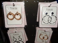 48x trendz oorbellen op display (668) - afbeelding 3 van  3