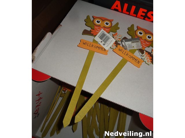 48x tuinsteker uil - afbeelding 1 van  3