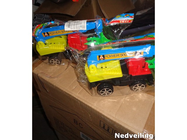 48x werkvoertuig powertruck 20cm - afbeelding 3 van  3
