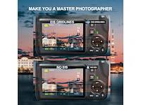 4k-digitale camera met 40x zoom, 64 mp - afbeelding 4 van  5