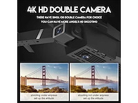 4k double camera drone (20x) - afbeelding 2 van  5