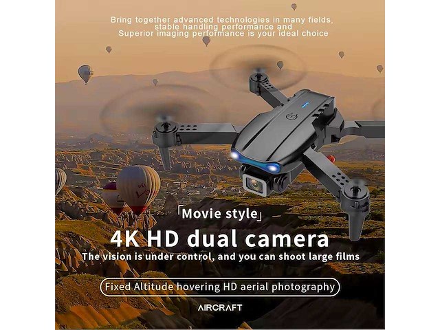 4k dual camera drone (9x) - afbeelding 9 van  9