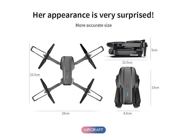4k dual camera drone (9x) - afbeelding 6 van  9