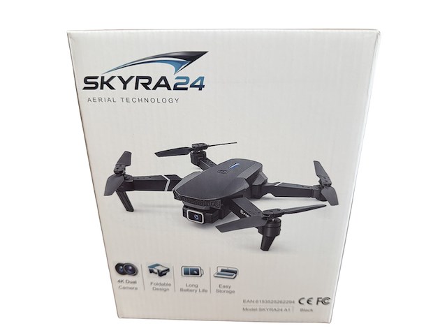 4k dual camera drone skyra24 - afbeelding 1 van  2
