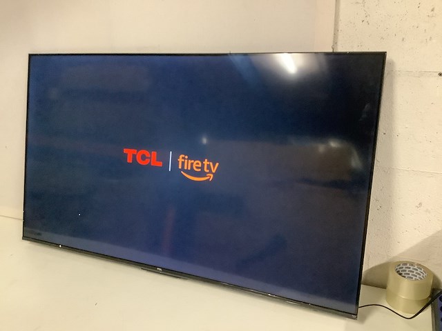 4k ultra hd led smart 50 inch tv op voetjes, tcl, 50pf650x1, zwart - afbeelding 1 van  7