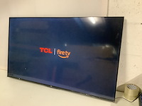 4k ultra hd led smart 50 inch tv op voetjes, tcl, 50pf650x1, zwart - afbeelding 1 van  7