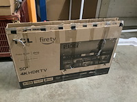 4k ultra hd led smart 50 inch tv op voetjes, tcl, 50pf650x1, zwart - afbeelding 3 van  7