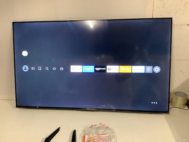 4k ultra hd led smart 50 inch tv op voetjes, tcl, 50pf650x1, zwart - afbeelding 6 van  7