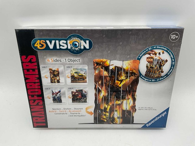 4s vision transformers 3d puzzel (50x) - afbeelding 2 van  4