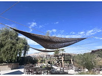 4shine - 6x6x6 kokos schaduwdoek (6x) - afbeelding 2 van  3