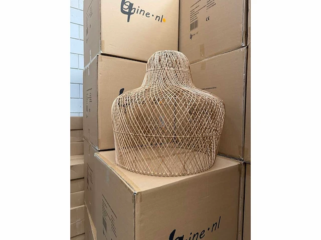 4shine - abella xla - rotan hanglamp abella xla (10x) - afbeelding 1 van  2