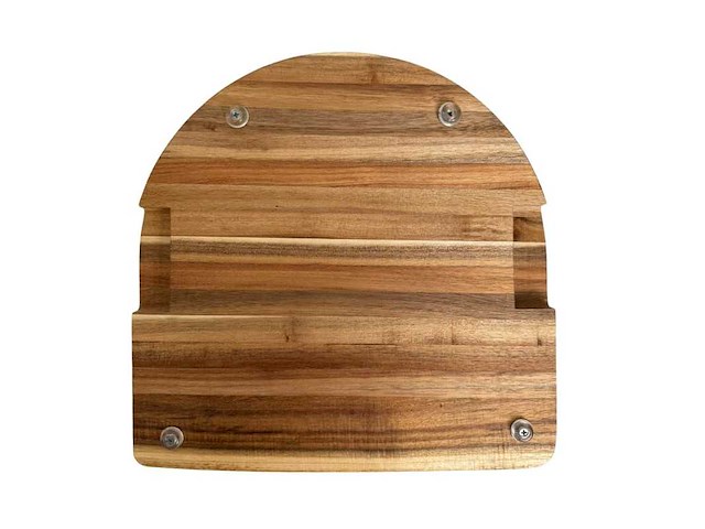 4shine - acacia snijplank d32x3 cm – ovaal – 4shine - kitchenware (20x) - afbeelding 3 van  3