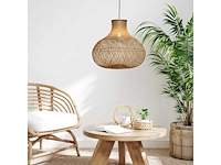 4shine - bamboe hanglamp caleta -ø53cm-bamboe hanglamp (5x) - afbeelding 1 van  2