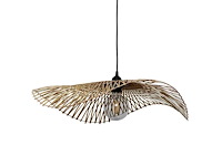 4shine - bamboe hanglamp serra -ø60cm- bamboe hanglamp – 4shine - hanging lamp (5x)
