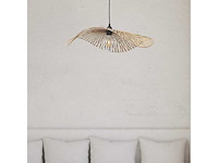 4shine - bamboe hanglamp serra -ø60cm- bamboe hanglamp – 4shine - hanging lamp (5x) - afbeelding 3 van  3