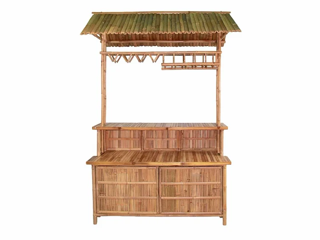 4shine - bamboe tiki bar riven – 4shine - barretje - garden furniture accessory - afbeelding 3 van  4