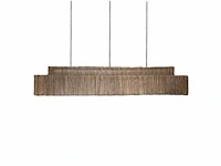 4shine - jute hanglamp pacha 120x32 cm. - hanging lamp (5x)