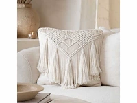 4shine - macramé sierkussen bloom – 4shine - decorative cushion (4x)