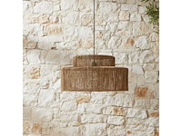 4shine - ronde jute hanglamp isla -ø50cm- 4shine - hanging lamp (5x) - afbeelding 1 van  4