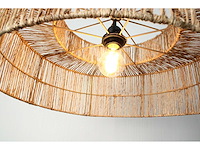 4shine - ronde jute hanglamp isla -ø50cm- 4shine - hanging lamp (5x) - afbeelding 3 van  4