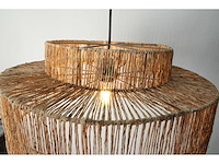 4shine - ronde jute hanglamp isla -ø50cm- 4shine - hanging lamp (5x) - afbeelding 2 van  4