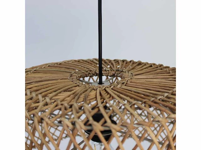 4shine - ronde rotan hanglamp isla -ø50cm- 4shine - hanging lamp (10x) - afbeelding 3 van  3