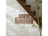 4shine - ronde rotan hanglamp isla -ø50cm- 4shine - hanging lamp (5x) - afbeelding 1 van  3