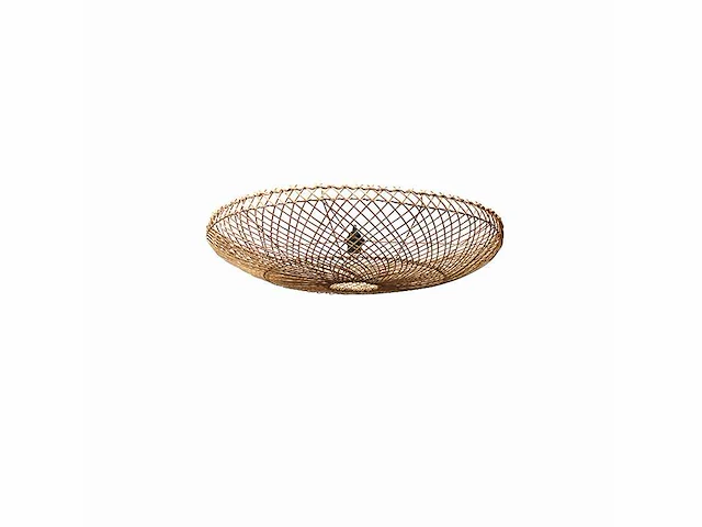 4shine - ronde rotan plafonniere bella -ø80cm- 4shine - rotan plafonniere - garden furniture accessory (10x) - afbeelding 1 van  3