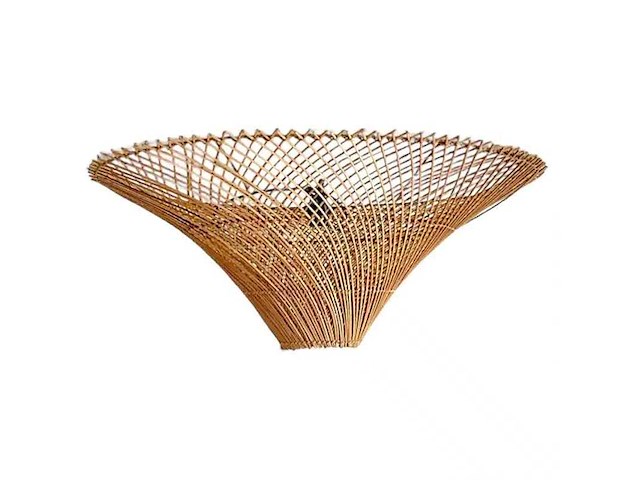 4shine - ronde rotan plafonniere solana ø80cm (5x) - afbeelding 1 van  2