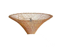 4shine - ronde rotan plafonniere solana ø80cm (5x) - afbeelding 1 van  2