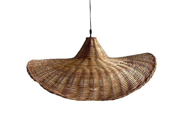 4shine - rotan hanglamp fela -ø60cm- rotan hanglamp - 4shine - hanging lamp (3x) - afbeelding 2 van  3