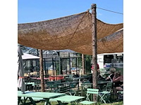 4shine - schaduwdoek kokos schaduwdoek rechthoek 4x3 (3x)