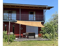 4shine - schaduwdoek kokos vierkant 3x3m garden furniture accessory (5x) - afbeelding 3 van  5