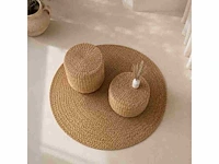 4shine - waterhyacint vloerkleed d150 cm. – rond vloerkleed – 4shine - carpet (9x)