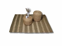 4shine - zeegras & palm vloerkleed 120×170 cm – rechthoekig vloerkleed – 4shine - carpet (9x) - afbeelding 3 van  3