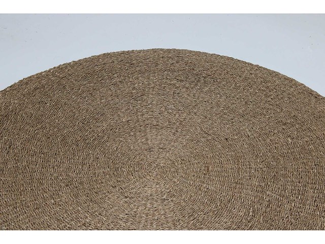 4shine - zeegras vloerkleed -d120 cm. - rond vloerkleed – 4shine - carpet (5x) - afbeelding 3 van  3