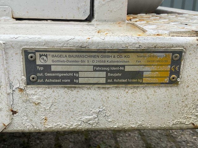 4t lier aanhangwagen - afbeelding 15 van  17