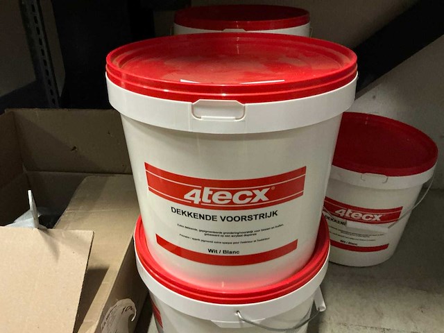 4tecx dekkende voorstrijk 10l (5x) - afbeelding 1 van  2