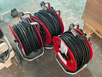 4tecx kabelstroomhaspel (3x) - afbeelding 1 van  3
