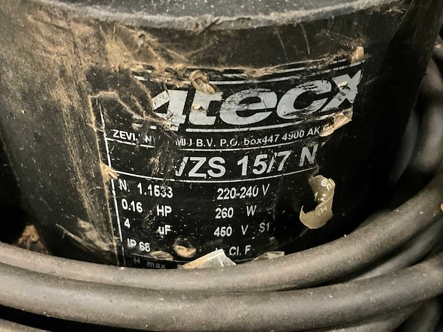 4tecx vzs 15/7 nu dompelpomp (2x) - afbeelding 4 van  5