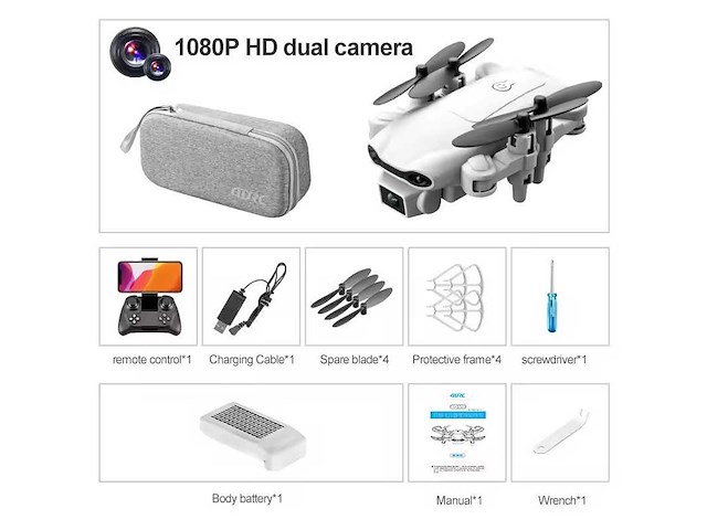 4vrc nocci mini drone (9x) - afbeelding 5 van  8