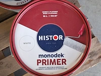4x 10 liter primer, histor, monodek, wit - afbeelding 3 van  3